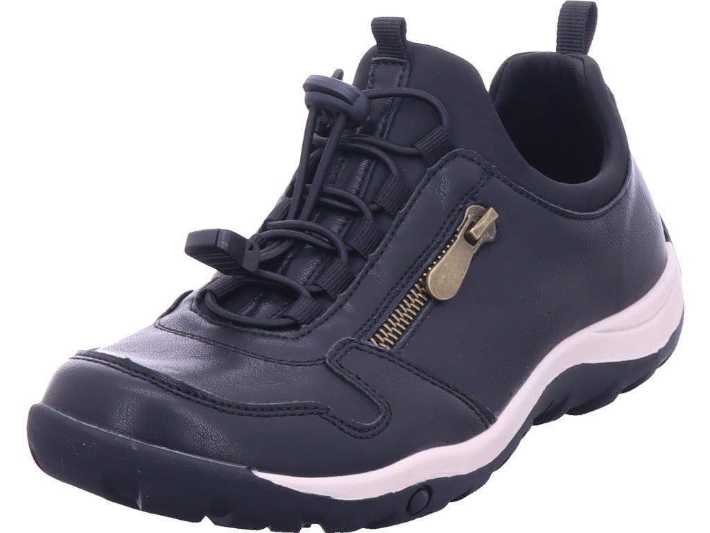 shoe-world Damen Slipper  in schwarz