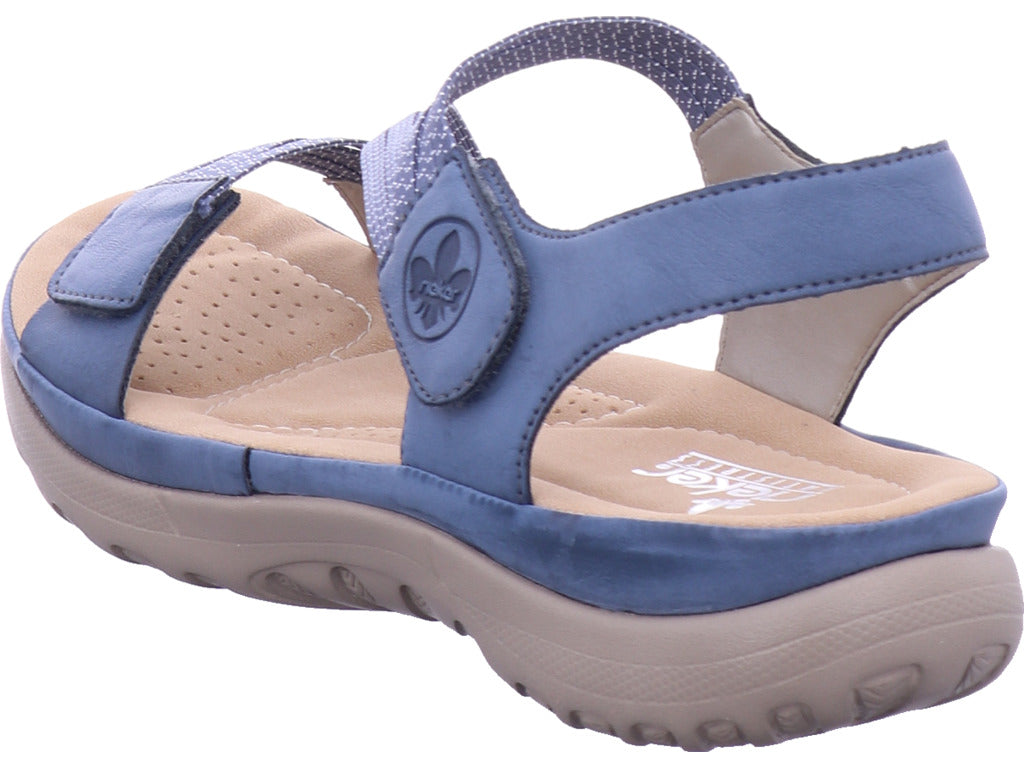 Rieker Damen  Fsk Damen Sandalen in blau
