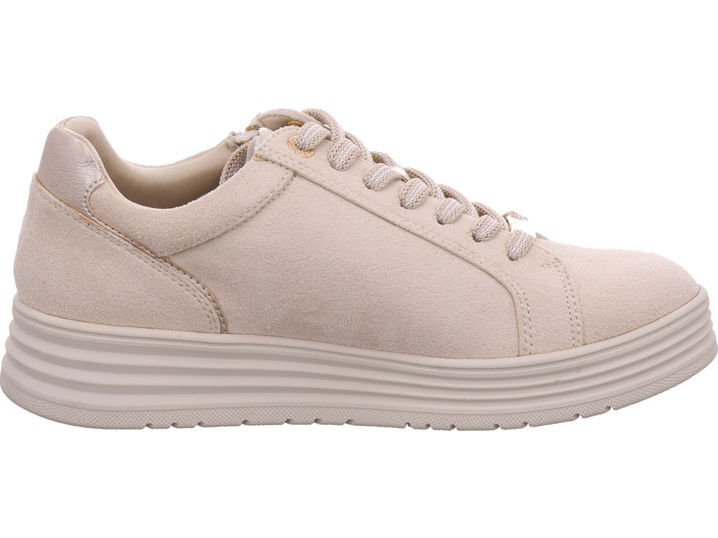 Marco Tozzi women's sneakers in beige