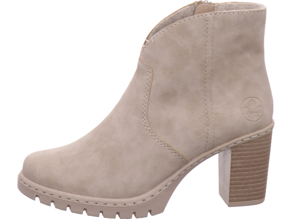 Rieker Damen Hosenstiefel Hwk Damen Stiefel in beige