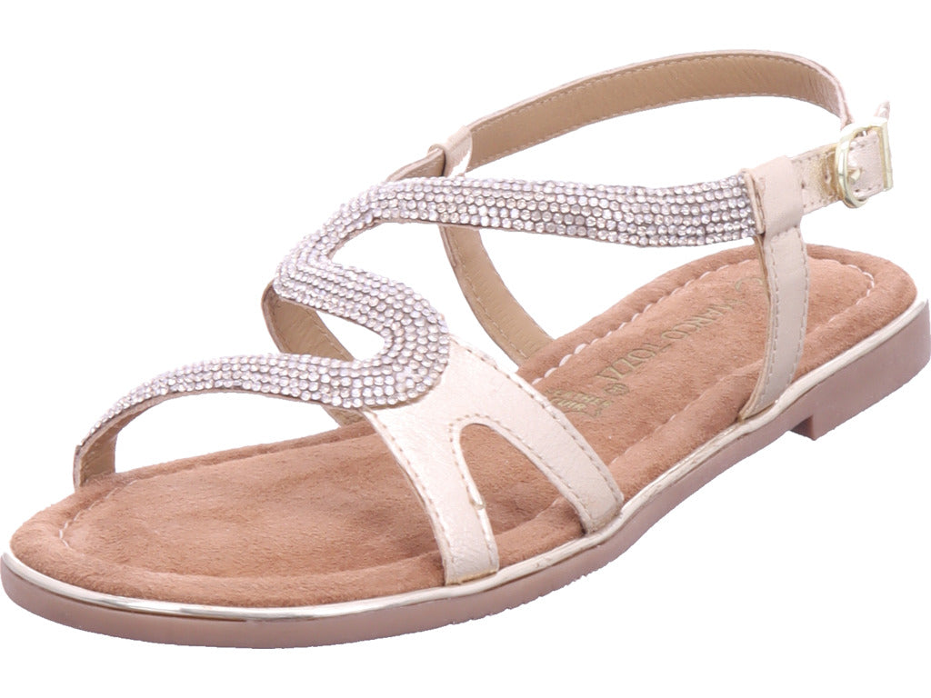 Marco Tozzi Damen Sandalette  in gold