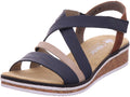 Rieker Damen  Fsk Damen Sandalen in blau