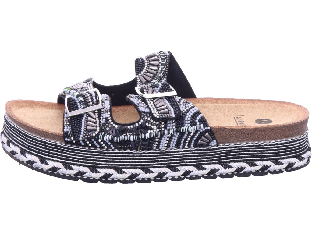 La Strada Damen Pantolette  in schwarz