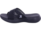 Rieker Damen Pantolette Fsk Damen Sandalen in schwarz