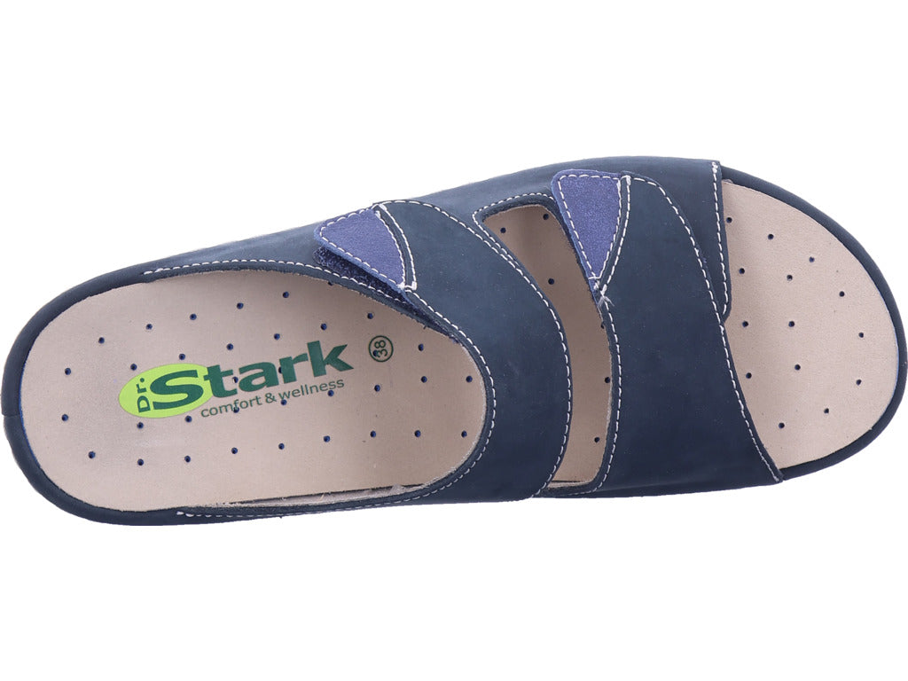 Dr.Stark Damen Pantolette  in blau