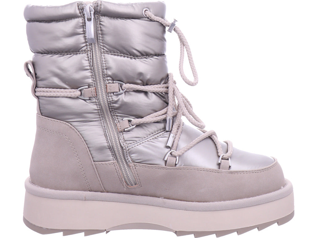 Tamaris women's ankle boots in beige
