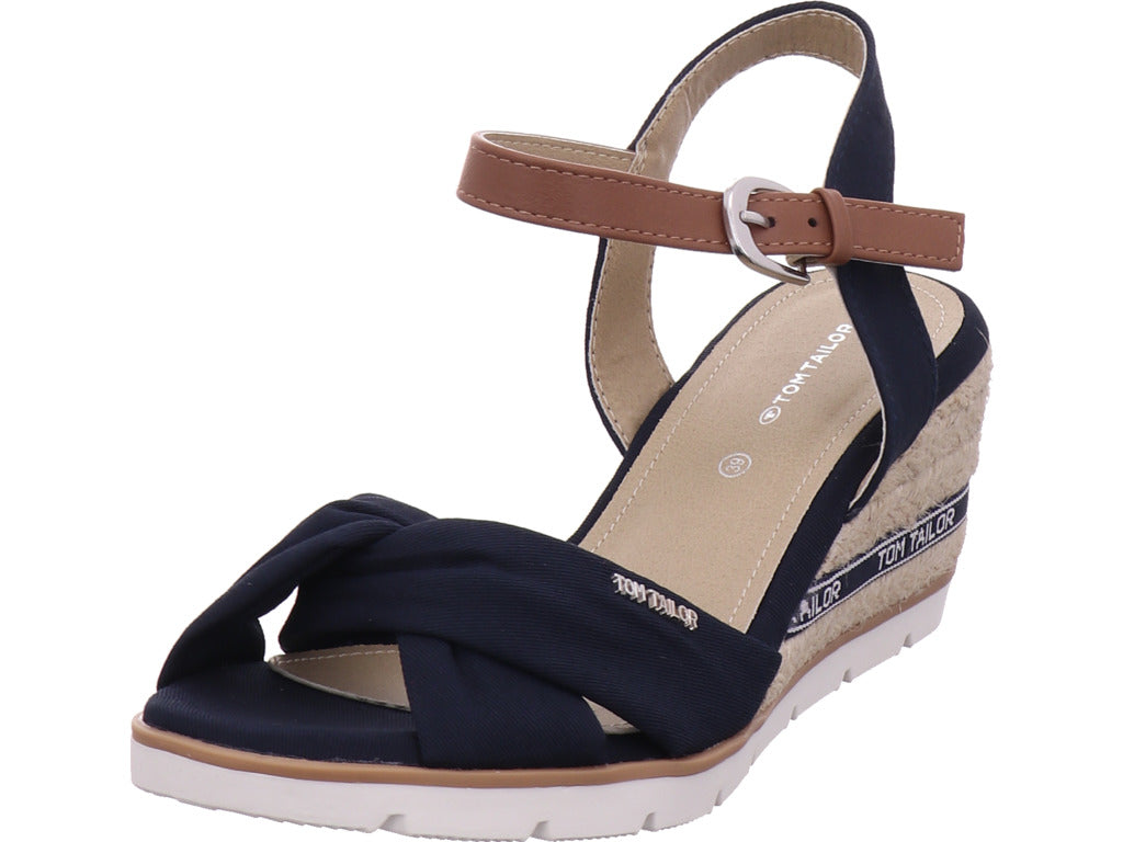 Tom Tailor Damen Sandalette  in blau