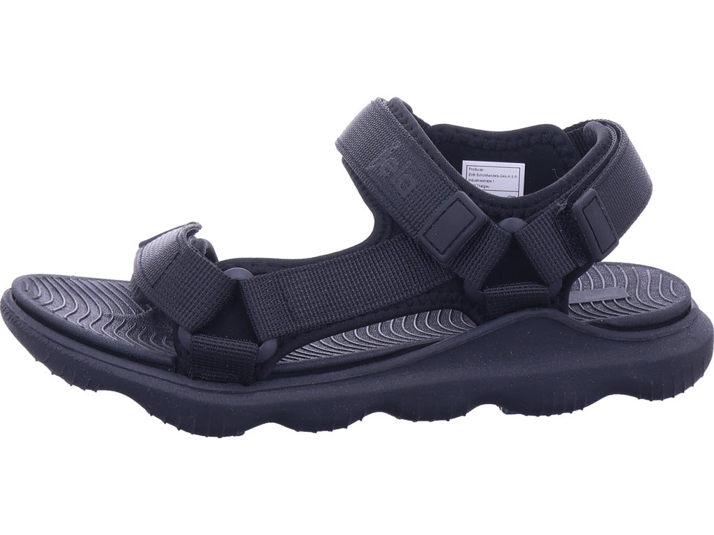 Jela Zoth boys' sandal in black