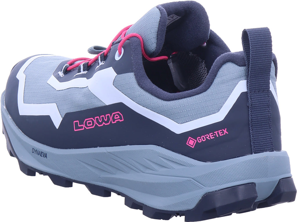 Lowa girls' hiking boot Trailux GTX Lo Jr in grey