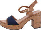 Marco Tozzi Damen Sandalette  in blau