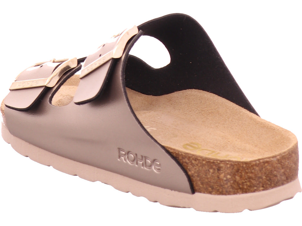 Rohde Damen Pantolette  in gold