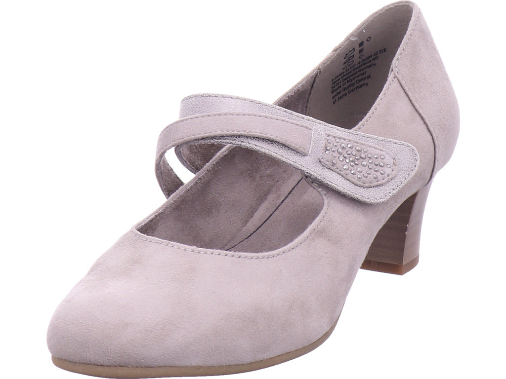 Jana Damen Pump  in grau