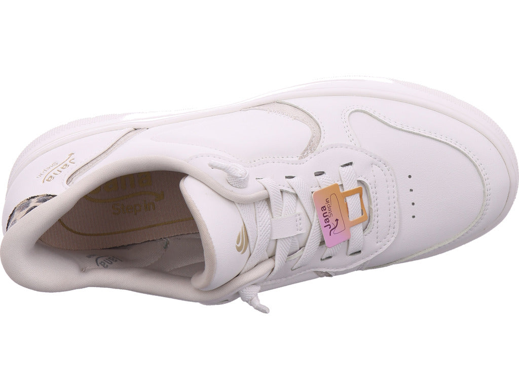 Jana Damen Slipper  in weiß