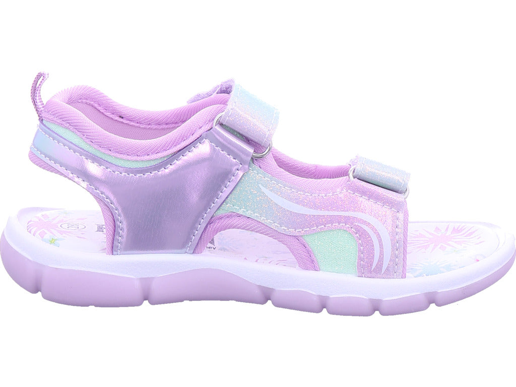 Silver Int Disney Mädchen Sandalette Mesh/ Frozen in lila
