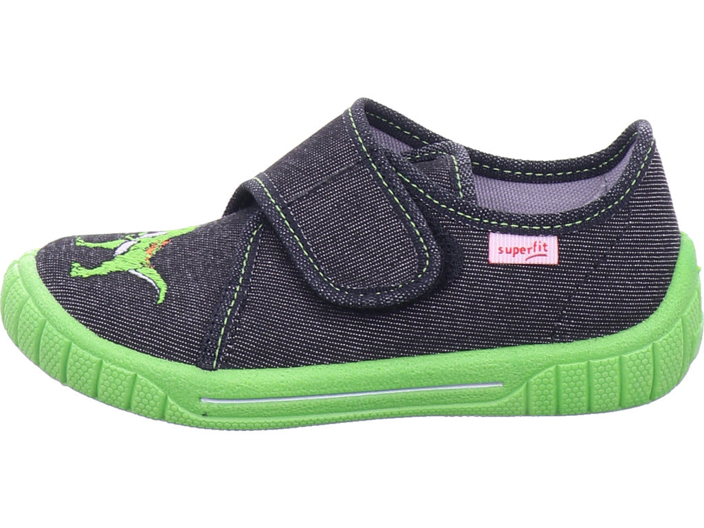 Legero boys' slippers, textile slippers, Bill in black