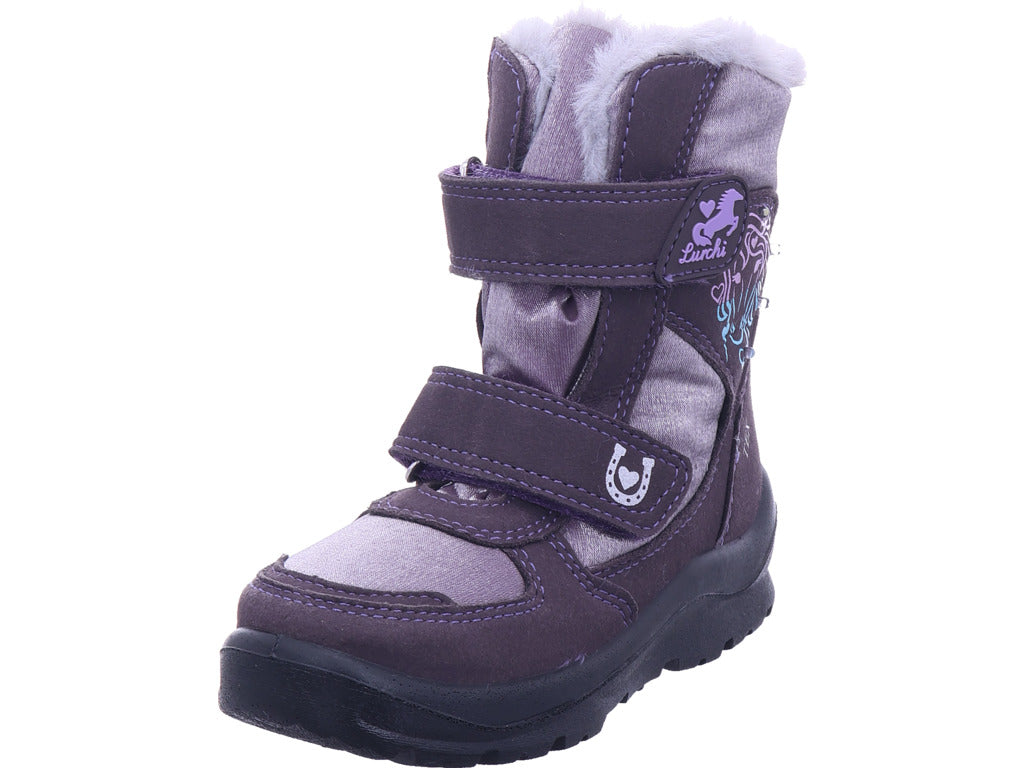 Lurchi Mädchen Moonboot  in blau