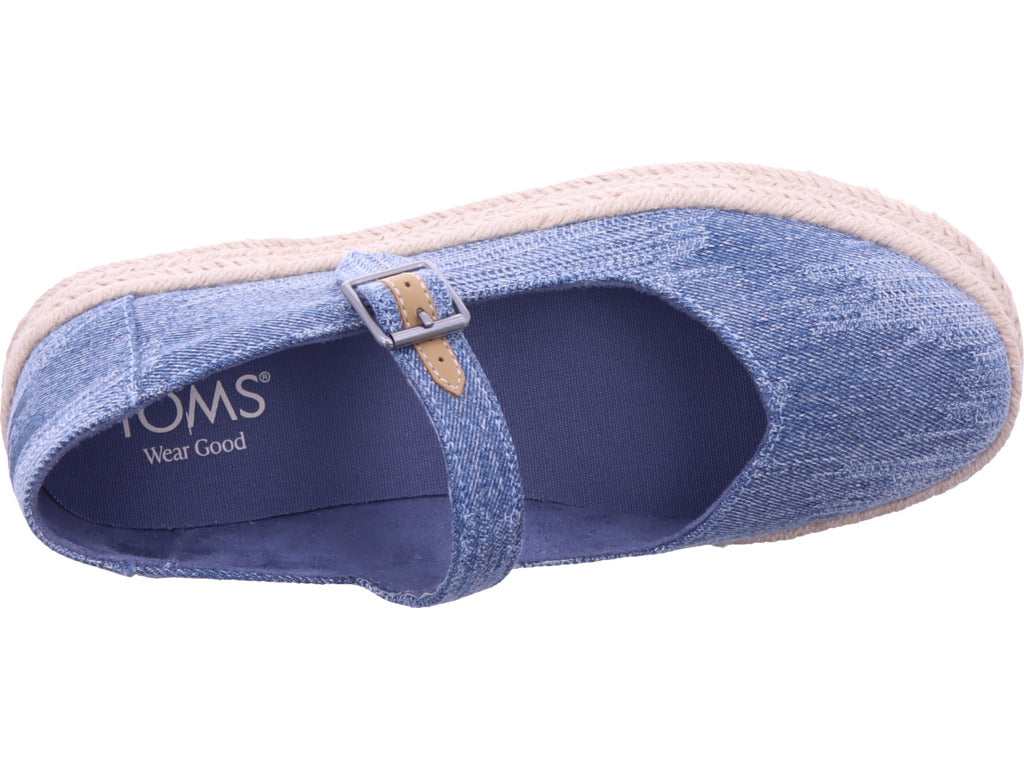 TOMS Damen Slipper  in blau