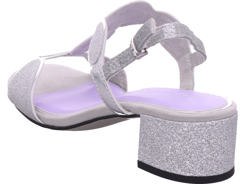 Marco Tozzi Damen Sandalette  in silber