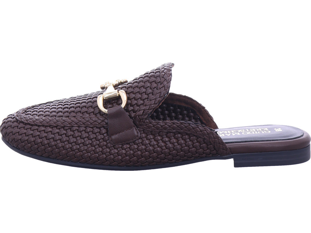 Marco Tozzi Damen Sabot  in braun