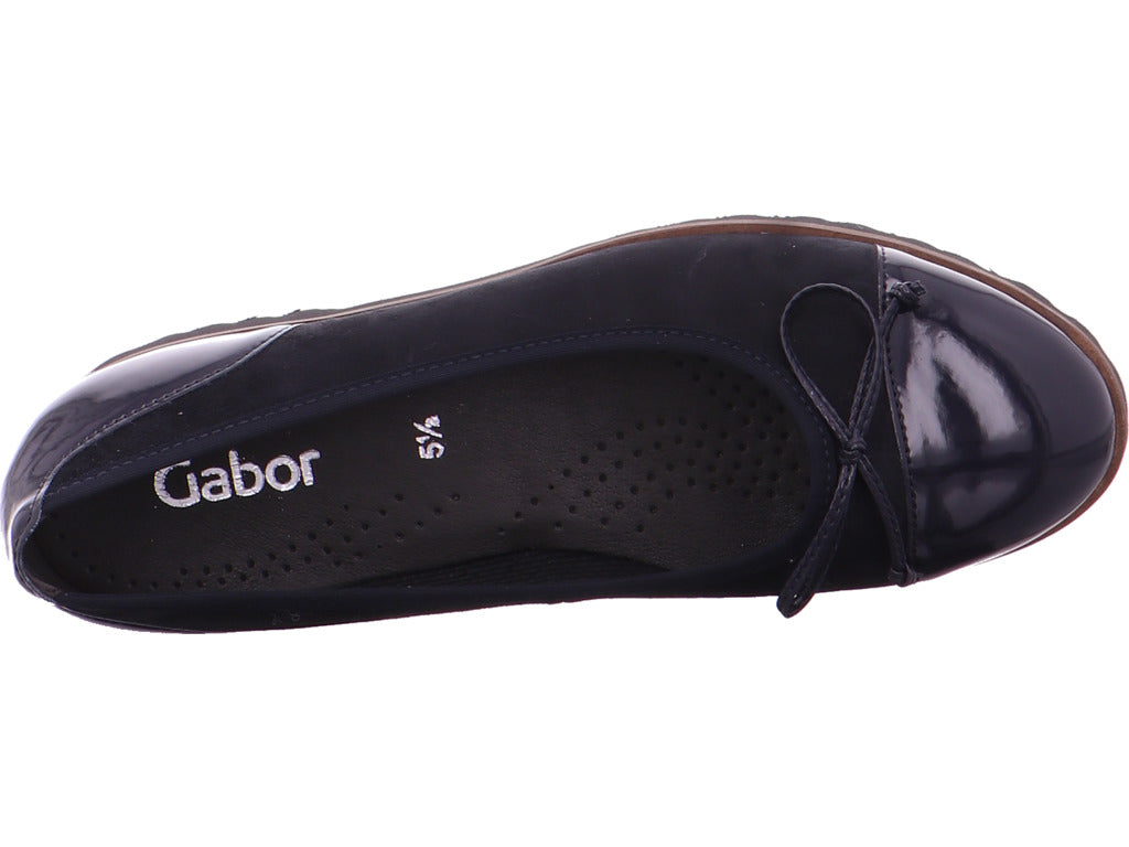 Gabor Damen Ballerina  in blau