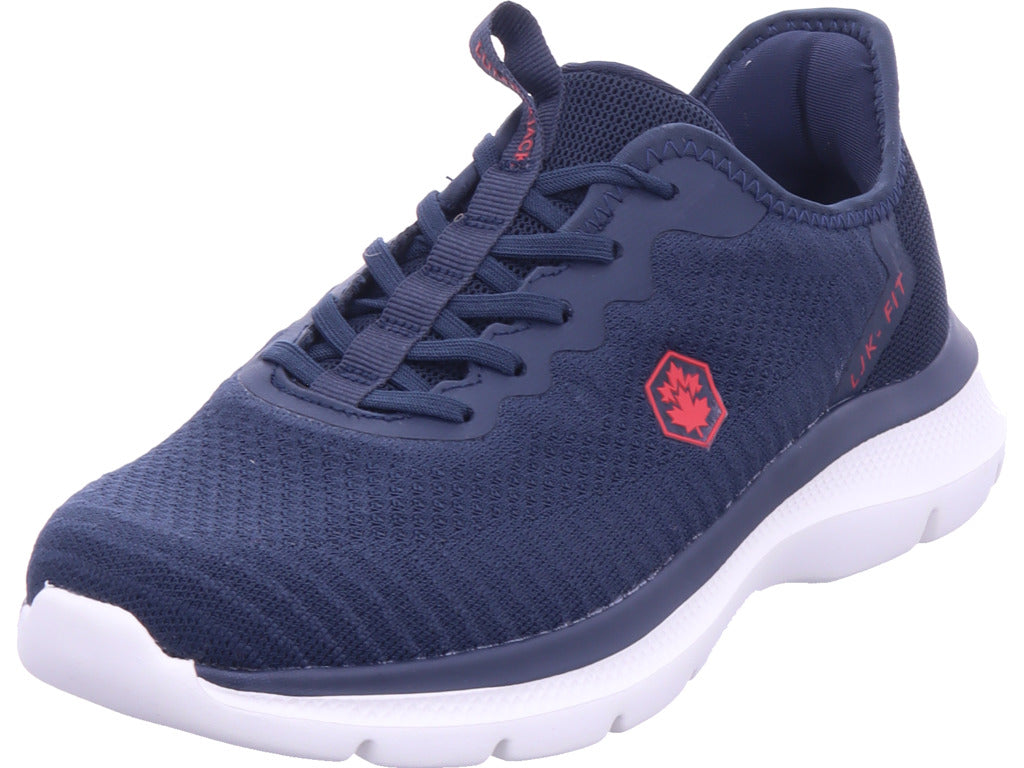 lumberjack Herren Sneaker Carlo in schwarz