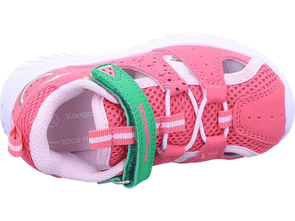 Dívčí sandály KangaRoos v růžové barvě