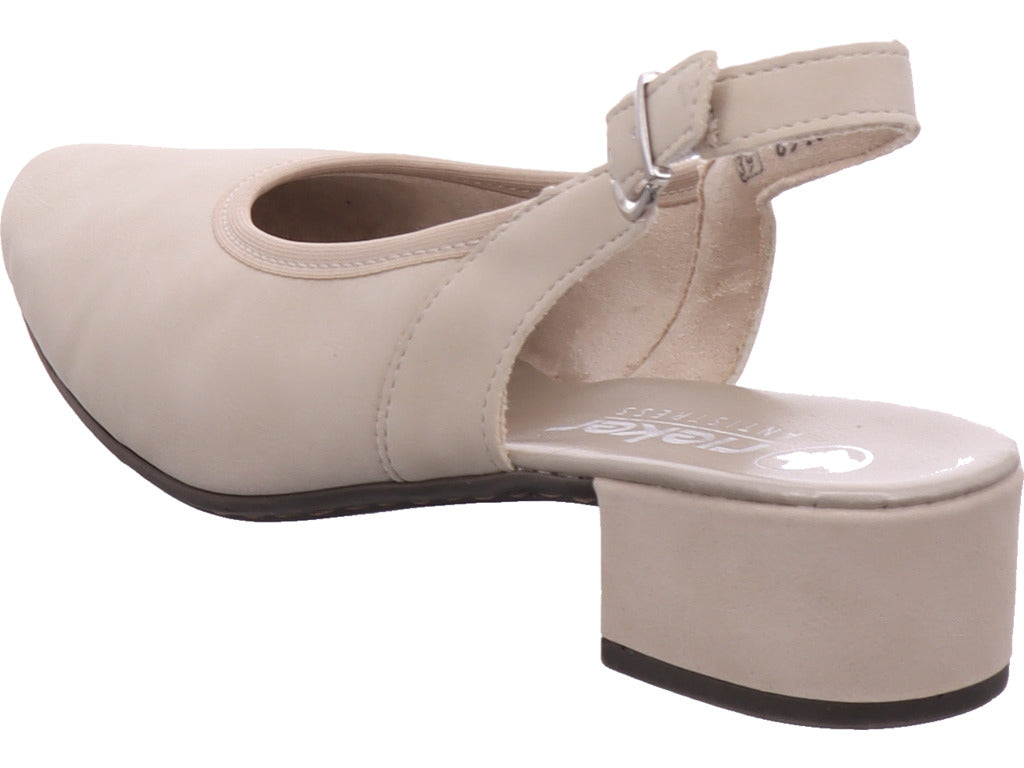 Rieker Damen Pump Fsk Damen Halbschuhe in beige