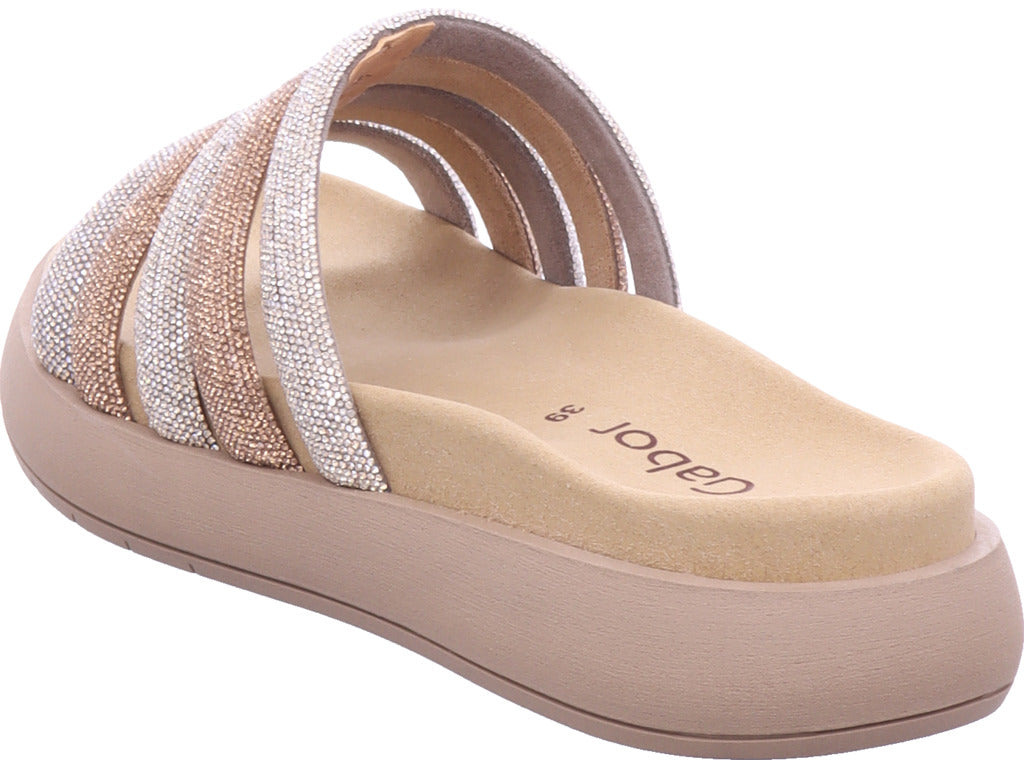 Gabor Damen Pantolette  in beige