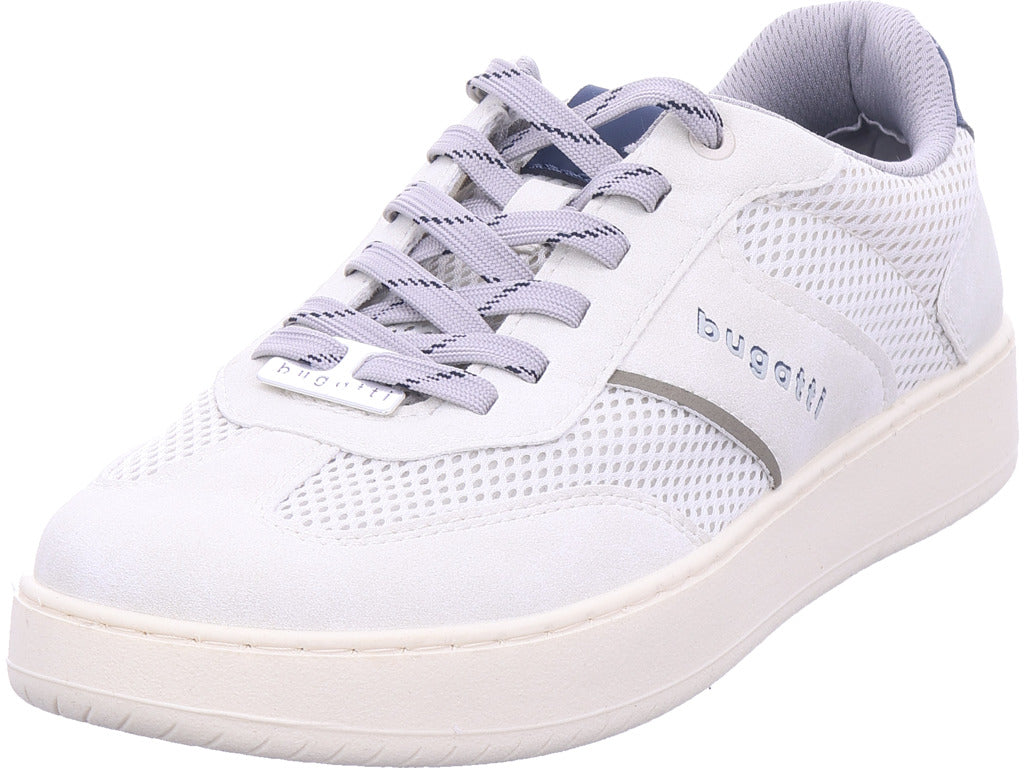 Pánské pantofle Bugatti v bílé barvě