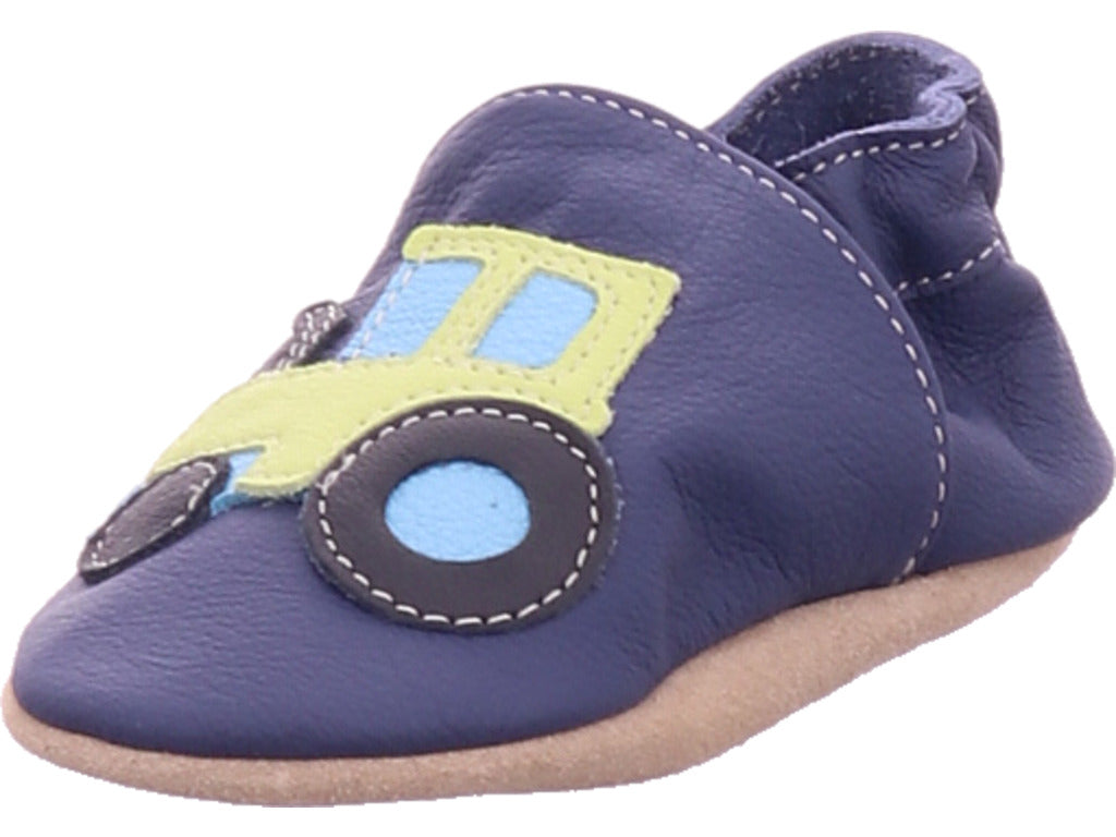 Beck Gymnas Jungen Hausschuh  in blau