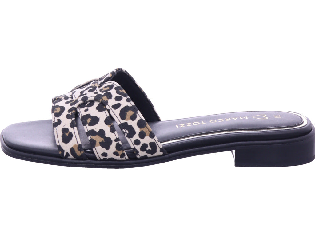 Marco Tozzi Damen Pantolette  in schwarz