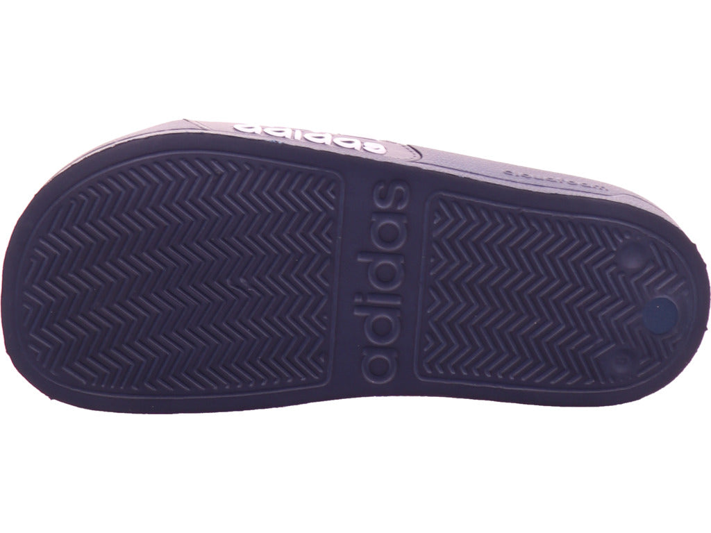 Adidas Unisex - Erwachsene Sportschuh Adilette Shower in blau