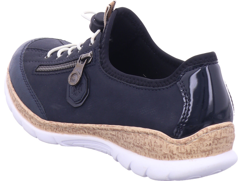 Rieker Damen Slipper  in blau