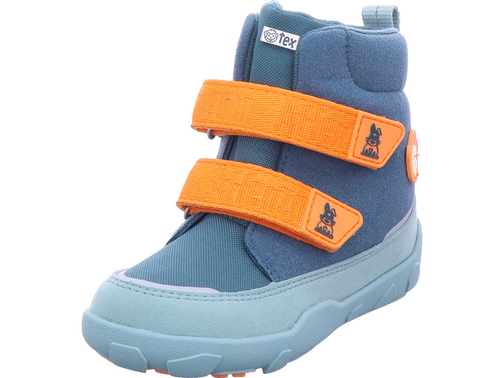 Affenzahn Jungen Moonboot Hase in grün