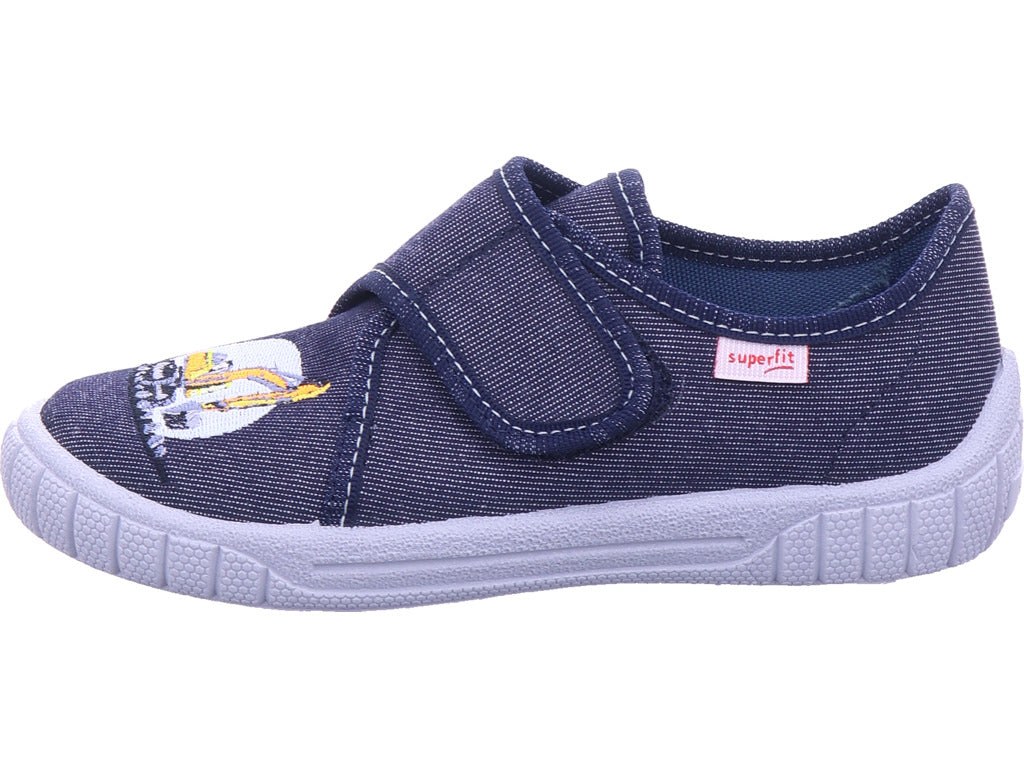 Legero boys' textile slippers \ Bill in blue