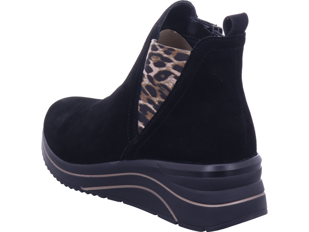 Remonte Damen Hosenstiefel Remonte Stiefelette in schwarz