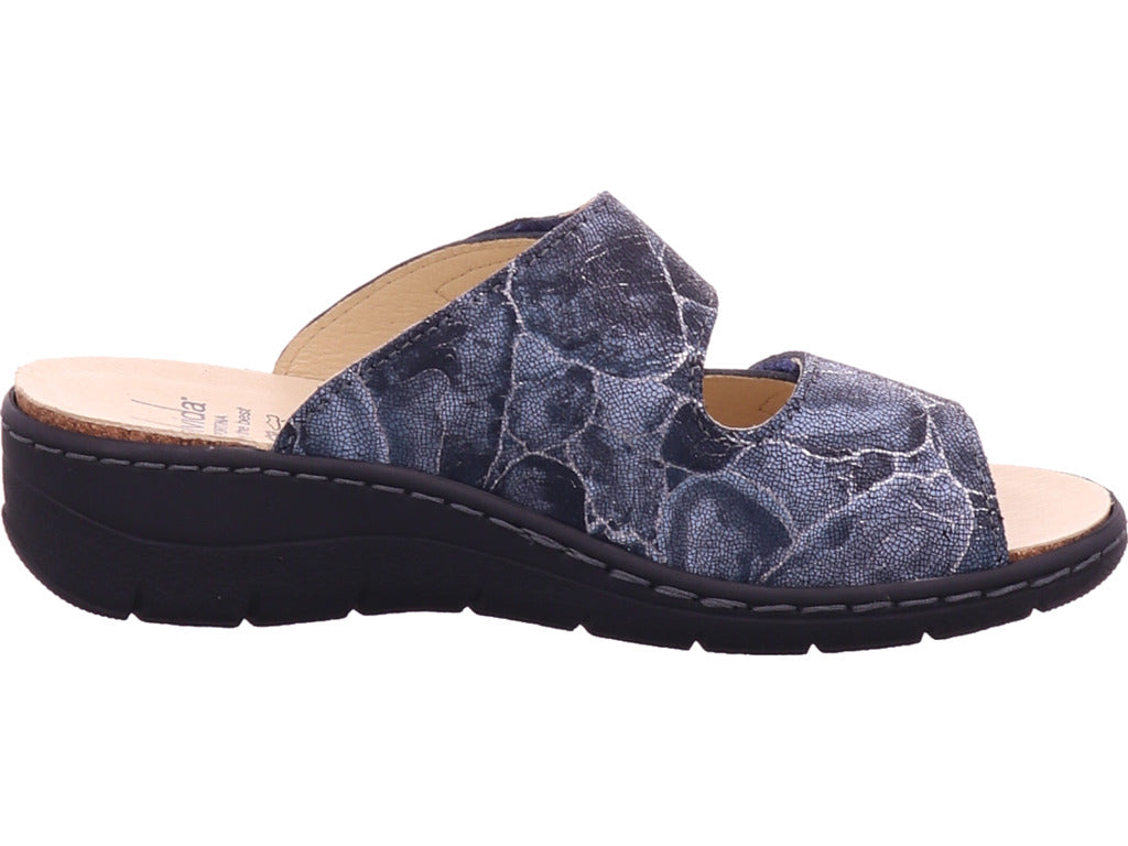 Belvida Damen Pantolette  in blau