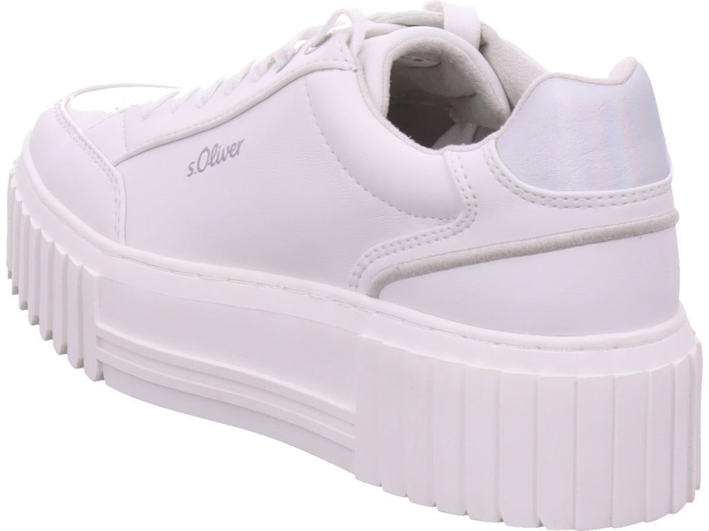 s.Oliver Damen Sneaker  in weiß