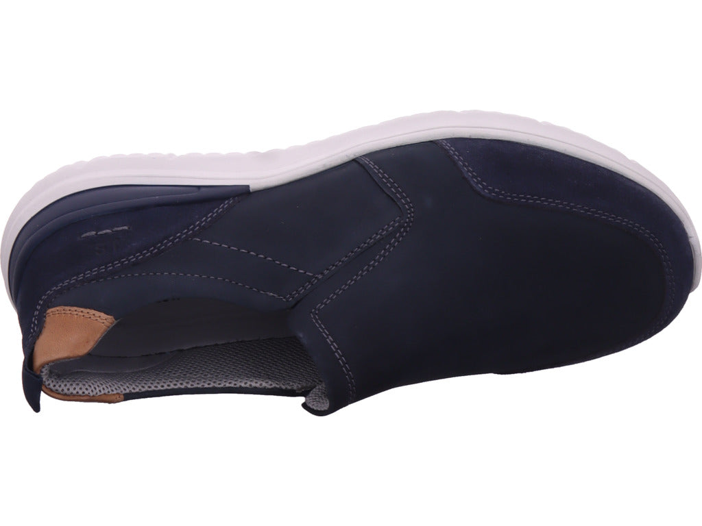 Seibel Herren Slipper Wales 04 in dunkel-blau