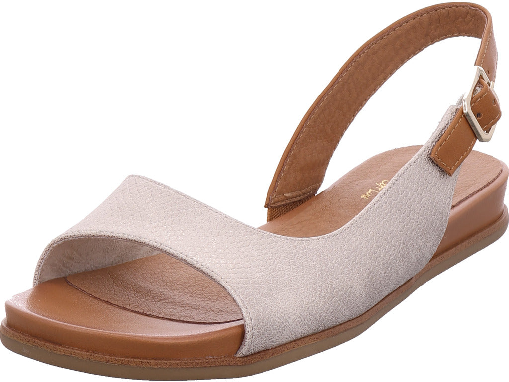 Jana Damen Sandalette  in gold