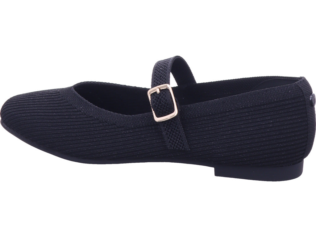 La Strada Damen Ballerina  in schwarz