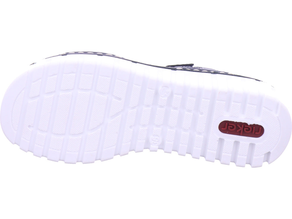 Rieker Damen Pantolette Fsk Damen Sandalen in blau