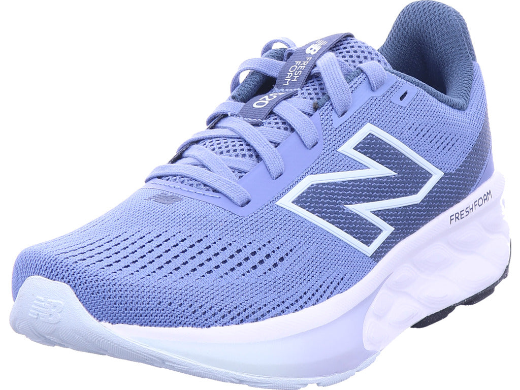 New Balance women's sports shoe in blue