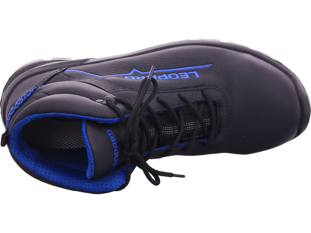 Leopard Herren Arbeitsschuh  in schwarz