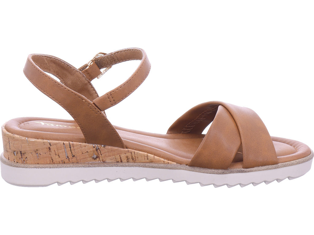 Tamaris Damen Sandalette  in braun