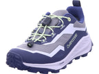 Lowa boys' hiking boots Trailux GTX Lo Jr in blue