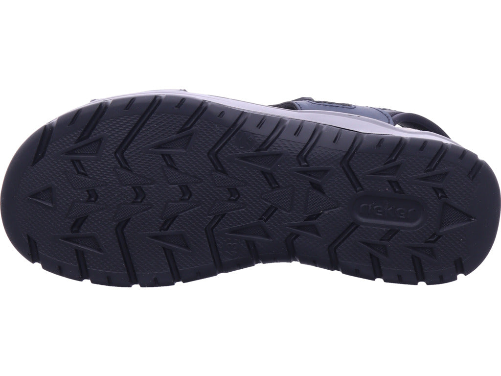 Rieker Herren Sandalette Fsk Herren Sandalen in blau