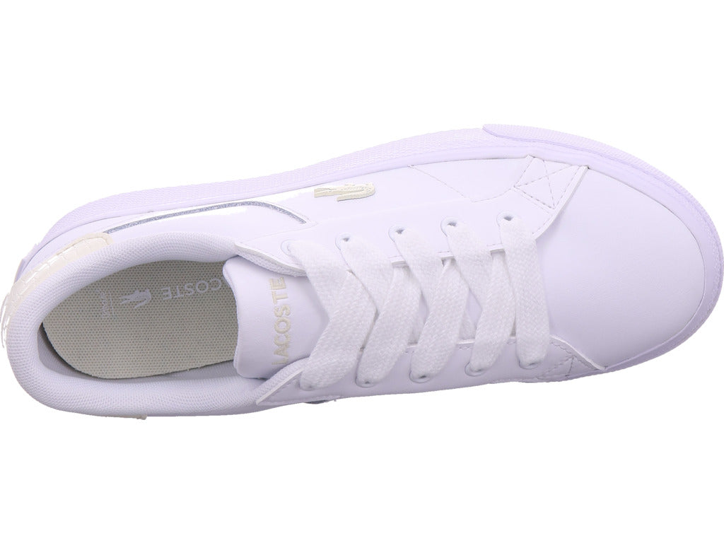 Dámské tenisky Lacoste Ziane na platformě v bílé barvě