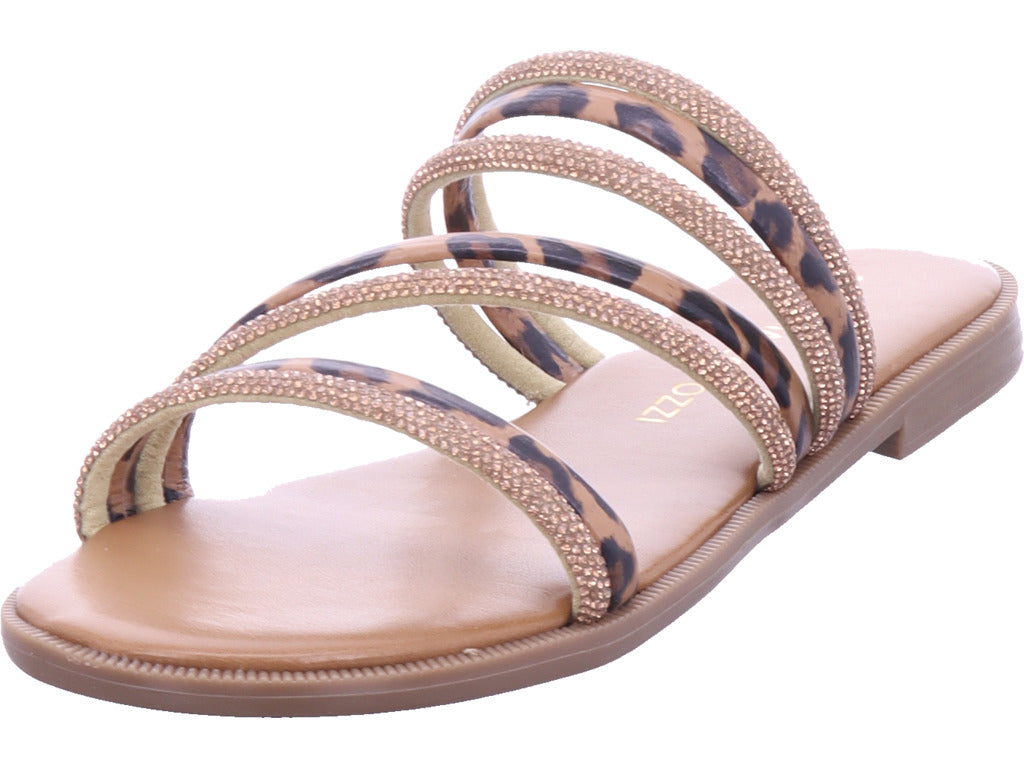 Marco Tozzi Damen Pantolette  in braun