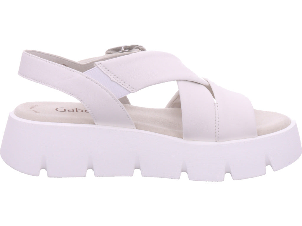 Gabor Damen Sandalette  in weiß